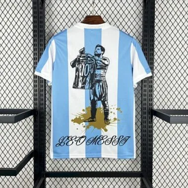 2024 Argentina Leo Messi Special Edition T-Shirt Football Apparels Soccer