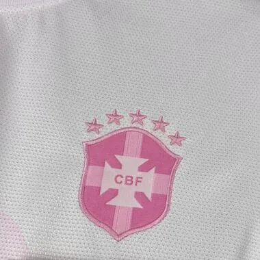 2025 Brazil Cristo Redentor Pink Special Edition T-Shirt Football Apparels Soccer