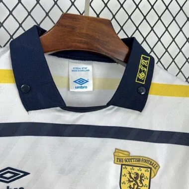 88-91 Scotland Away Kit Retro Soccer