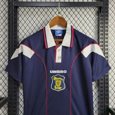 96-98 Scotland Home Kit Retro Soccer