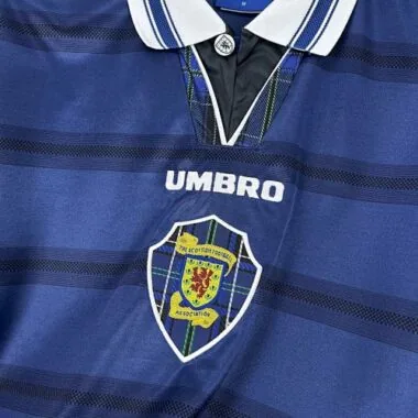 98-00 Scotland Home Kit Retro Soccer