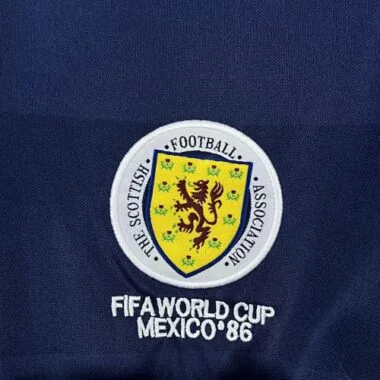 1987 Scotland Home Kit Retro Soccer