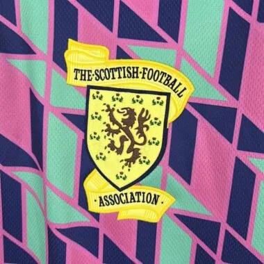 1988 Scotland Home Kit Retro Soccer
