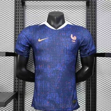 2025 France Home Kit Player Version Soccer