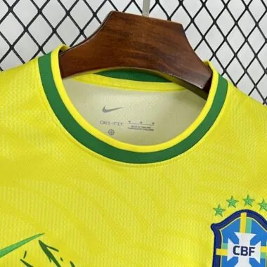 2024 Brazil Yellow Kit Special Edition Soccer
