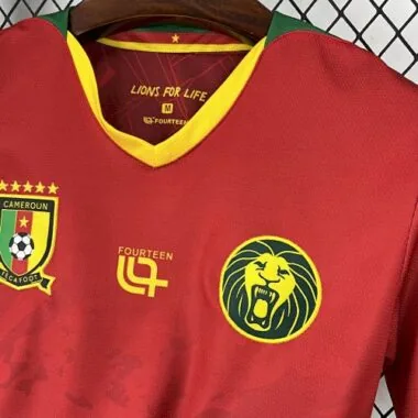 2025 Cameroon Away Kit Soccer