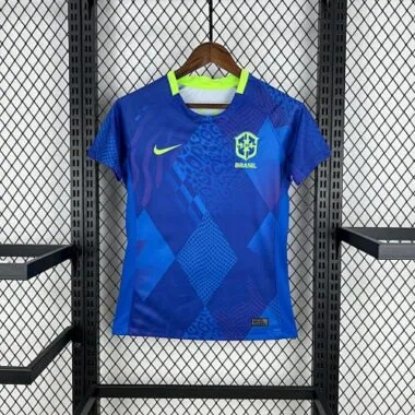 2025 Brazil Away Woman Kit Soccer AAAAJersey Yupoo