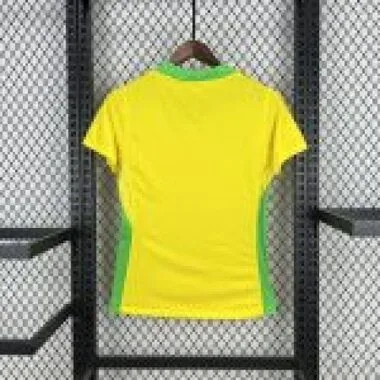 2025 Brazilië thuis tenue voor dames, voetbal