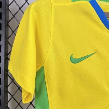 2025 Brazilië thuis tenue voor dames, voetbal