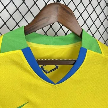 2025 Brazilië thuis tenue voor dames, voetbal