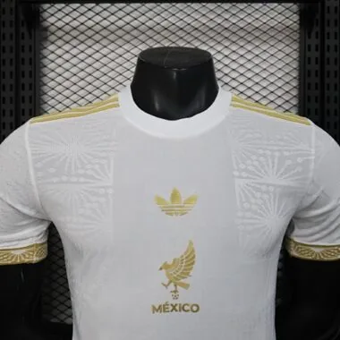 2025 Mexico White Kit Special Edition Player Version Soccer