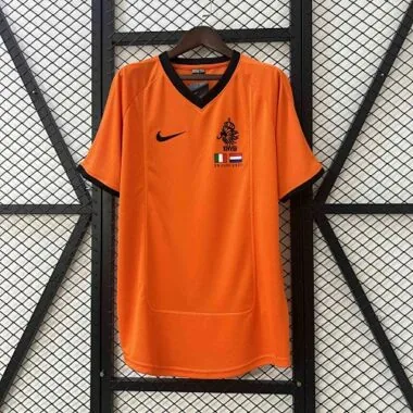 2000 Netherlands Home Kit Retro Soccer