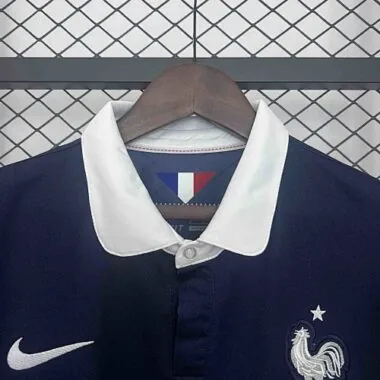 2014 France Home Kit Retro Soccer