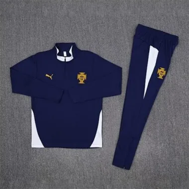 25-26 Portugal Blue Training Kit Soccer AAAAJersey Yupoo