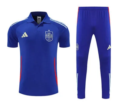 25-26 Spain Blue Training Kit Soccer AAAAJersey Yupoo