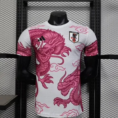 25-26 Japan Pink dragon pattern Special Edition Player Version Soccer AAAAJersey Yupoo
