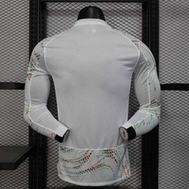 2025 Portugal Away White Long sleeves Kit Player Version Soccer
