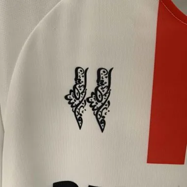23-24 Maglia bianca della Palestina da calcio