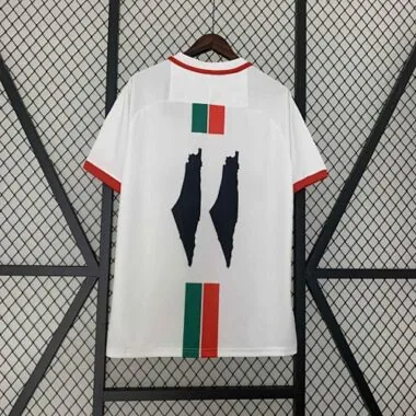 23-24 Maglia bianca della Palestina da calcio