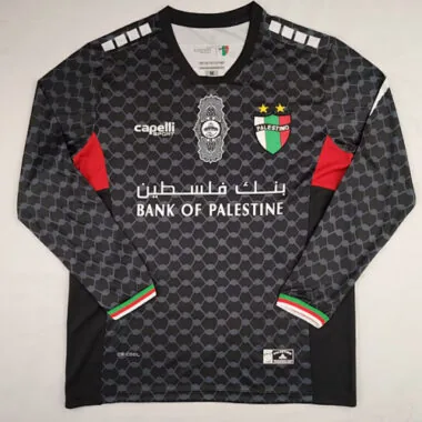 24-25 Palestine Away Long Sleeve Kit Soccer AAAAJersey Yupoo