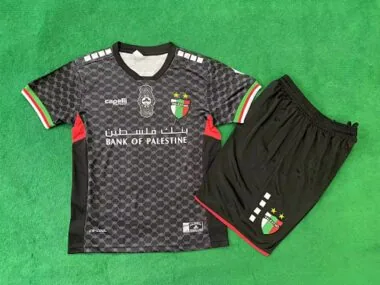 24-25 Palestine Black Kid Kits Special Edition Soccer AAAAJersey Yupoo