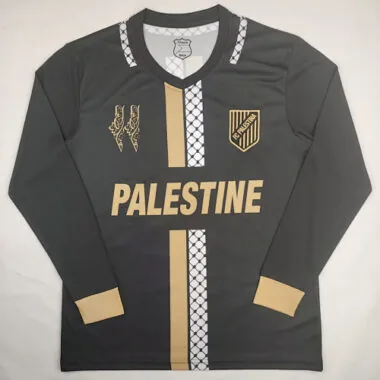 24-25 Palestine Black Kit Long Sleeve Special Edition Soccer AAAAJersey Yupoo