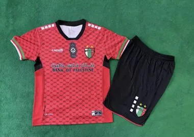 24-25 Palestine Red Kid Kits Special Edition Soccer