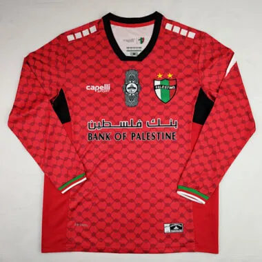 24-25 Palestine Red Kit Long Sleeve Special Edition Soccer
