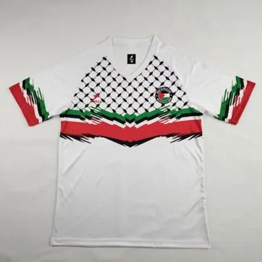 2024 Palestine White Kit Special Edition Soccer