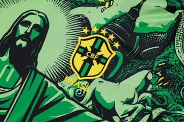 2024 Brazil Christ the Redeemer Green Special Edition Kit Soccer