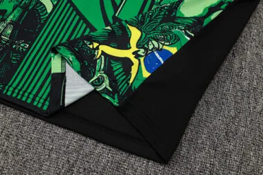 2024 Brazil Christ the Redeemer Green Special Edition Kit Soccer