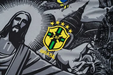2024 Brazil Christ the Redeemer Grey Special Edition Kit Soccer