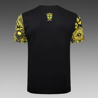2024 Brazil Christ the Redeemer Yellow Special Edition Kit Soccer