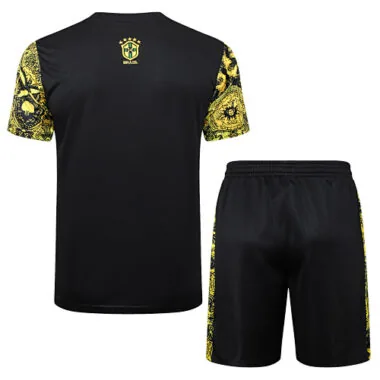 2024 Brazil Christ the Redeemer Yellow Special Edition Kit Soccer