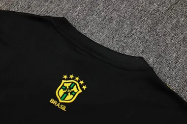 2024 Brazil Christ the Redeemer Yellow Special Edition Kit Soccer
