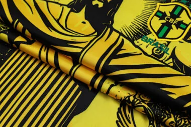 2024 Brazil Christ the Redeemer Yellow Special Edition Kit Soccer
