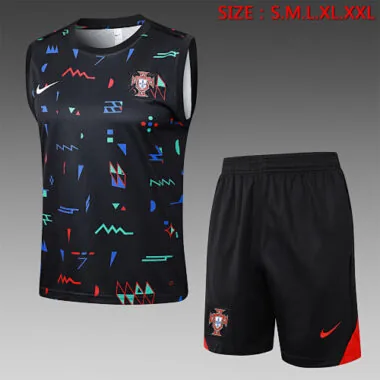 2024 Portugal Black Vest Soccer AAAAJersey Yupoo