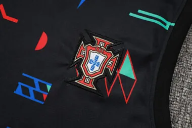 2024 Portugal Black Vest Soccer