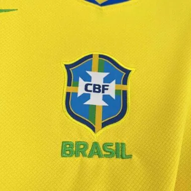 2025 Brazil Home Yellow Kit Soccer