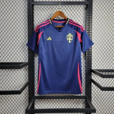 2024 Sweden Away Kit Soccer AAAAJersey