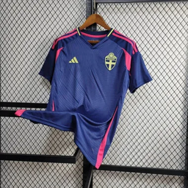 2024 Sweden Away Kit Soccer AAAAJersey