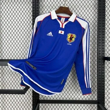2000 Japan Home Long Sleeves Retro Soccer AAAAJersey