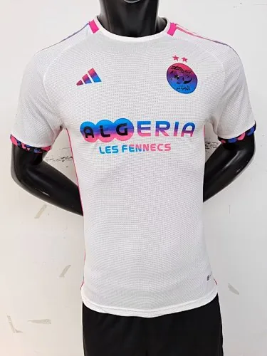 2024 Algeria White Special Edition Player Version Soccer AAAAJersey