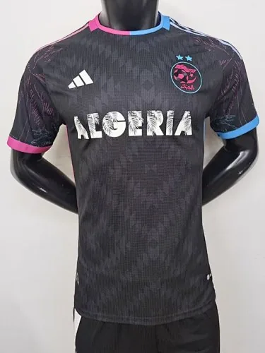 2024 Algeria Black Kit Special Edition Player Version Soccer AAAAJersey