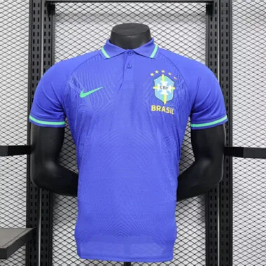 24-25 Brazil Blue Polo Special Edition Player Version Soccer