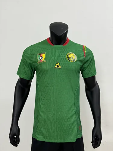 24-25 Cameroon Home Green Kit Player Version Soccer