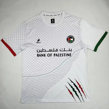 24-25 Palestine White Kit Special Edition Soccer