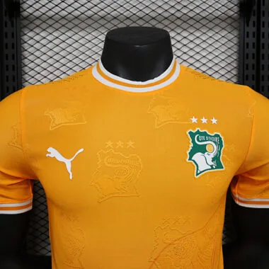 2024 Ivory Coast Orange Kit Special Edition Player Version Soccer