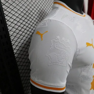 2024 Ivory Coast White Kit Special Edition Player Version Soccer