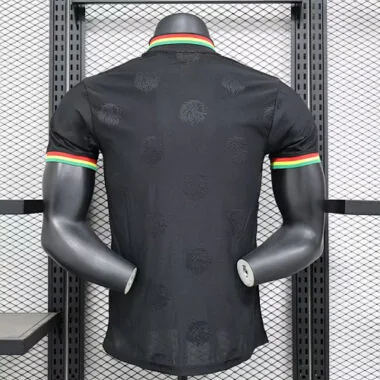 2024 Senegal Zwart Tenue Speciale Editie Spelersversie Voetbal